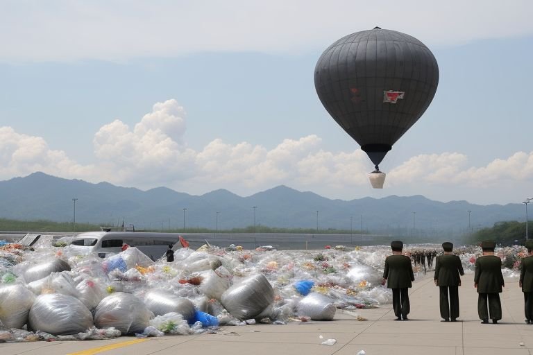 North Korea Launches Trash Balloons Causing Airport Disruptions