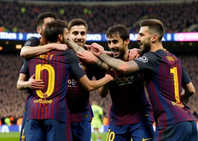 Barcelona Secures Champions League Spot With Thrilling Victory